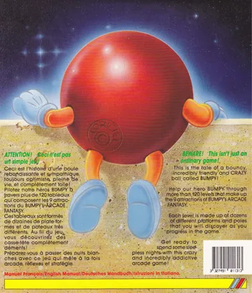 Bumpy's Arcade Fantasy (1992)(Loriciels)[cr NPS][t NPS] box cover back